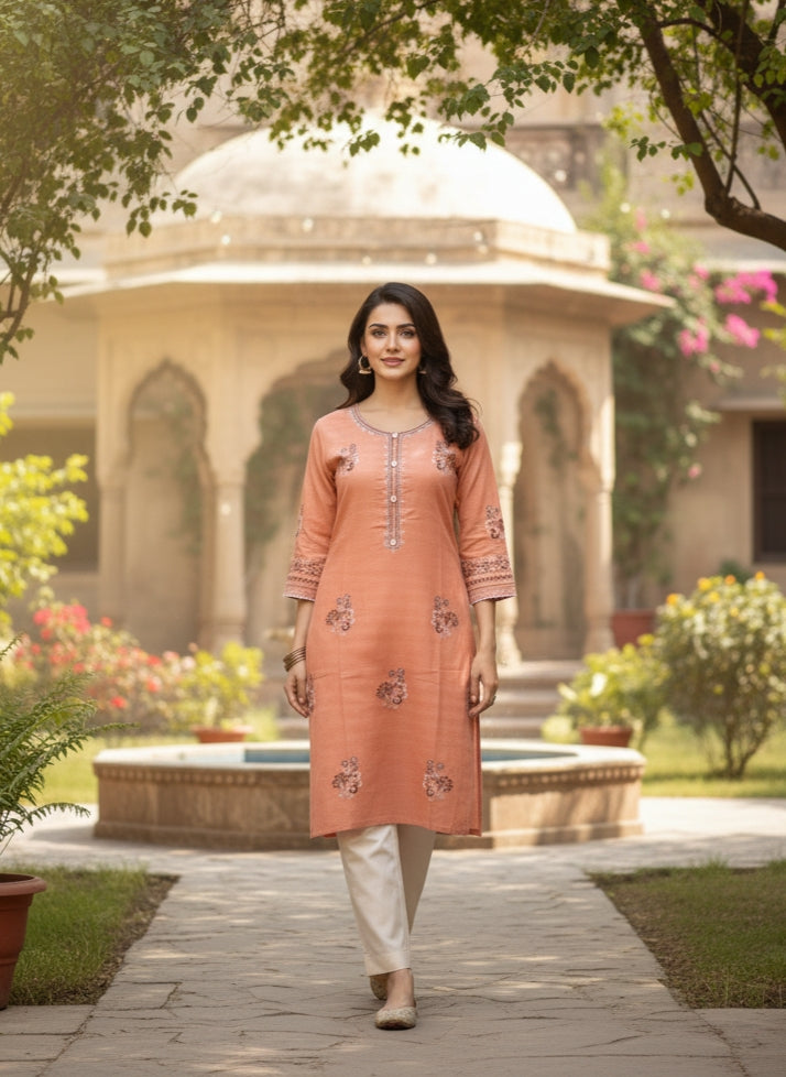 Floral Printed Kurti