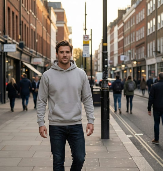 The Essential Grey Hoodie