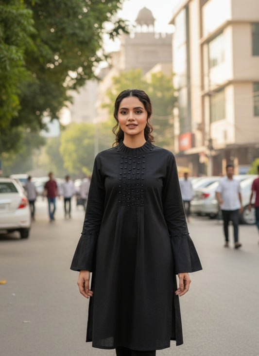 Embroidered Cotton Kurti