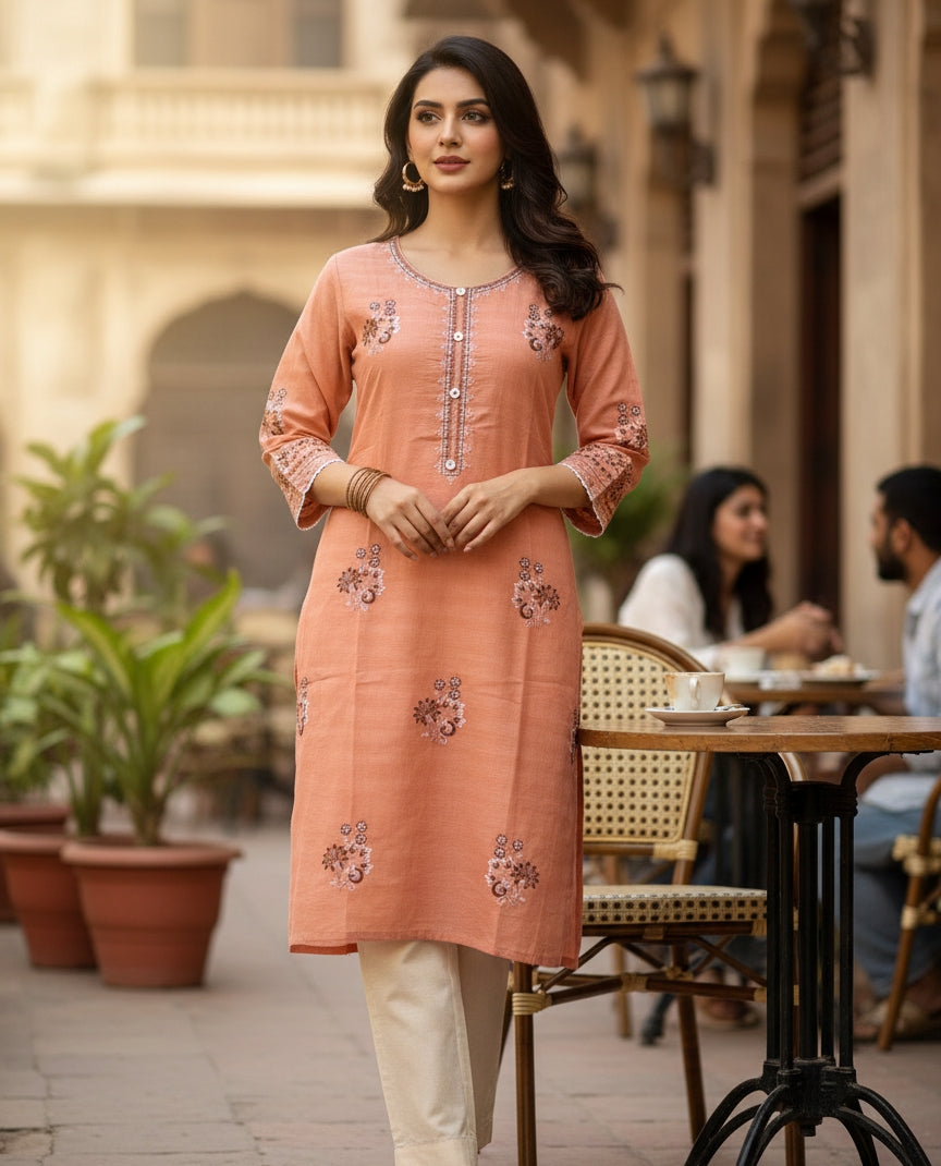 Floral Printed Kurti