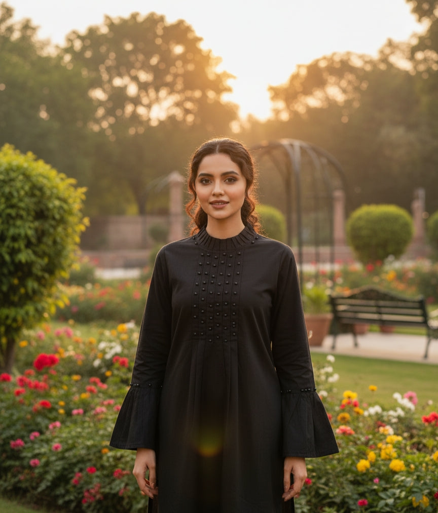 Embroidered Cotton Kurti