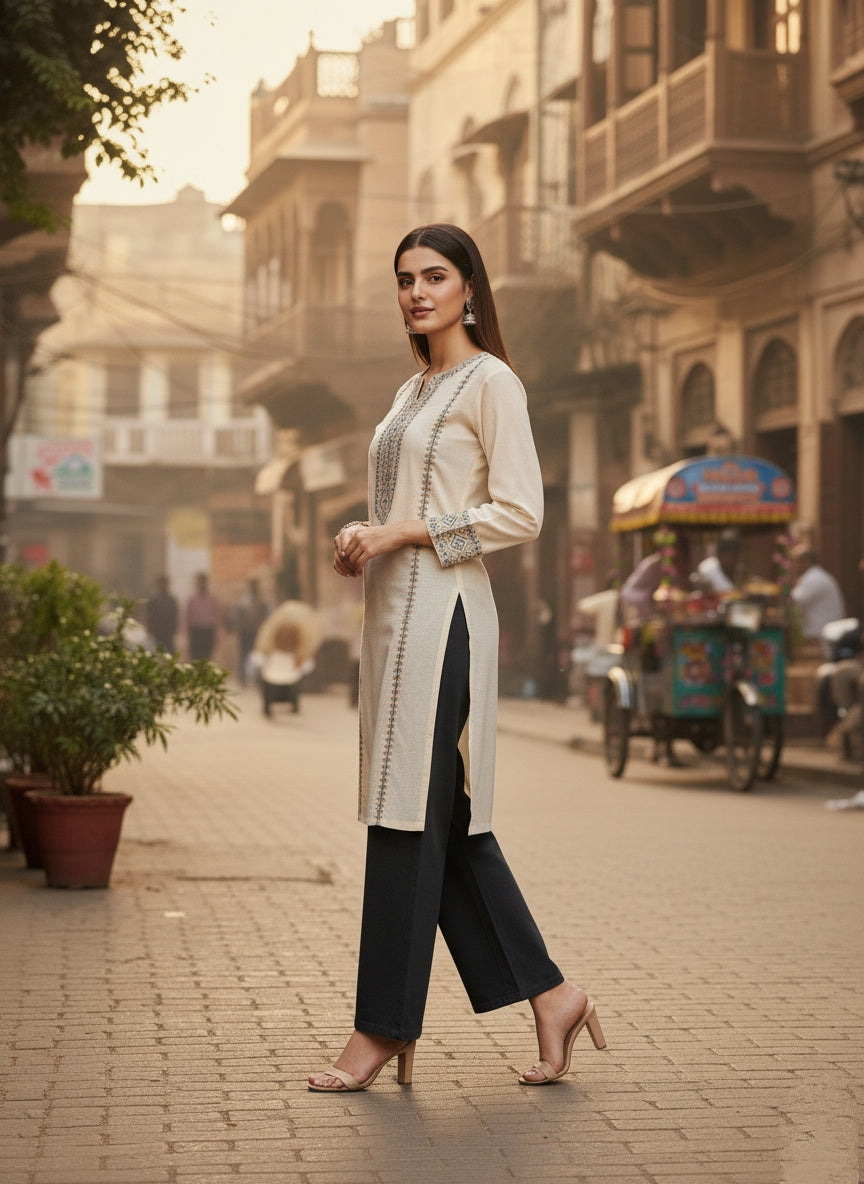 High Waist Baggy Jeans