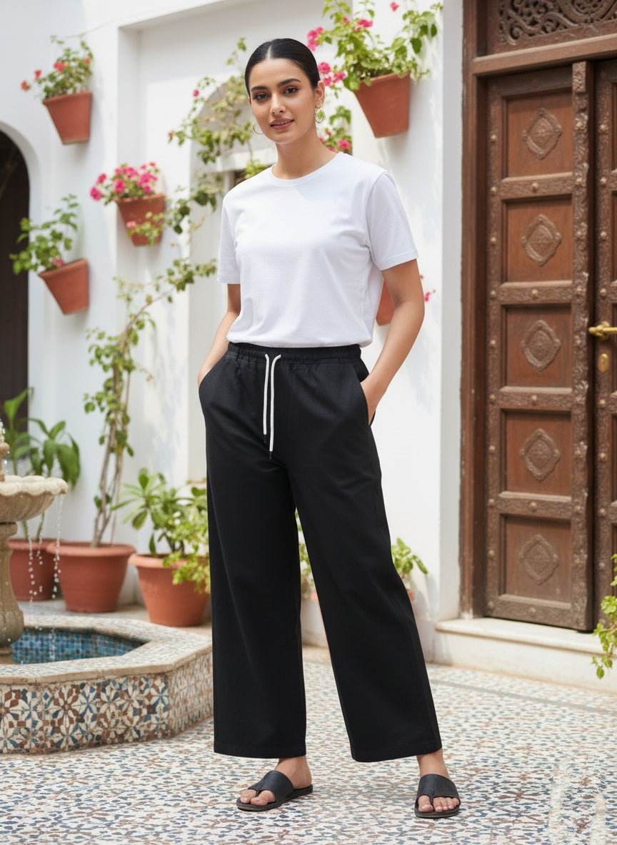 High Waist Baggy Jeans